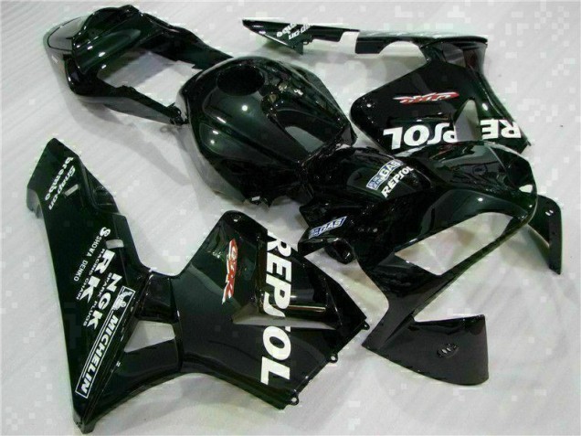 2003-2004 Noir CBR600RR Carénage Moto de Rechange