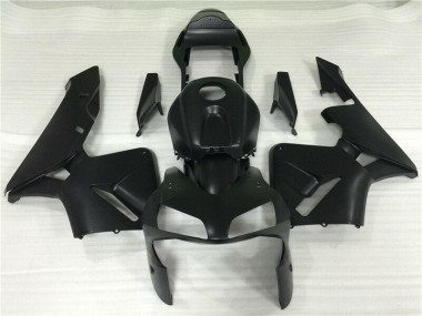 2003-2004 Noir Mat CBR600RR Carénages Moto