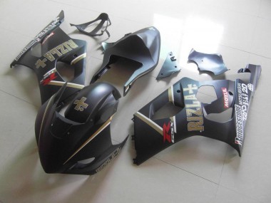 2003-2004 Noir Mat Rizla Courses GSXR 1000 Carénage Moto