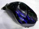 2003-2004 Noir avec Bleu Flamme CBR600RR Carénage Moto
