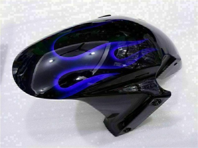 2003-2004 Noir avec Bleu Flamme CBR600RR Carénage Moto