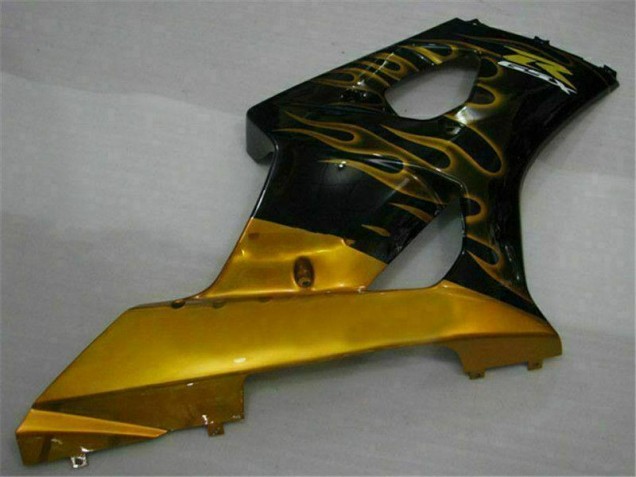 2003-2004 Or Noir GSXR 1000 Carénage Moto