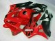 2003-2004 Rouge Noir CBR600RR Kit Carénages Motos Complet