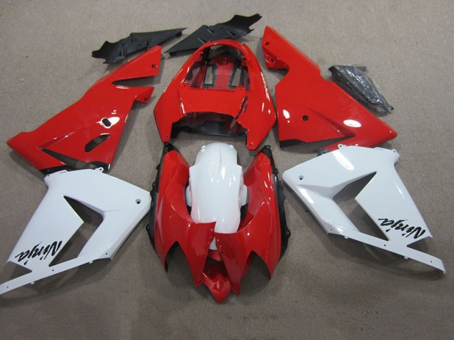2003-2005 Rouge Blanc Ninja ZX10R Carénage Moto