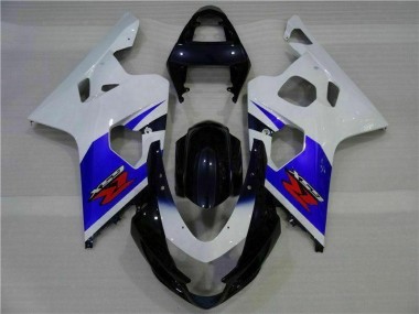2004-2005 Bleu Blanc GSXR 600/750 Carrosserie Moto