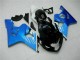2004-2005 Bleu Noir GSXR 600/750 Carénage Moto