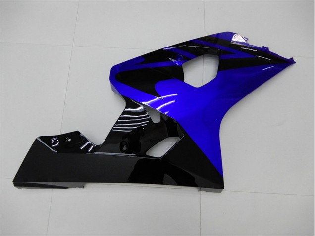 2004-2005 Bleu Noir GSXR 600/750 Carénages Moto
