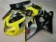 2004-2005 Jaune Noir GSXR 600/750 Carénages Moto