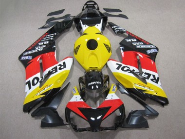2004-2005 Jaune Rouge Repsol CBR1000RR Carénage Moto