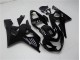 2004-2005 Noir Brillant GSXR 600/750 Carénage Moto