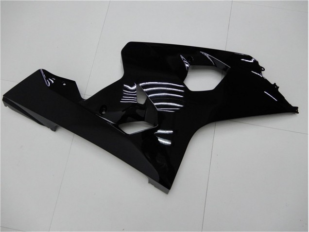 2004-2005 Noir Brillant GSXR 600/750 Carénage Moto