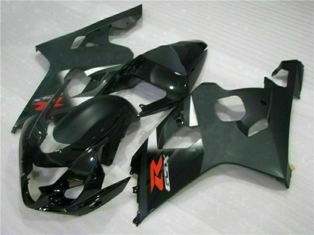 2004-2005 Noir GSXR 600/750 Carénage Moto