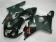 2004-2005 Noir GSXR 600/750 Carénage Moto