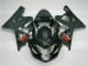 2004-2005 Noir GSXR 600/750 Carénage Moto