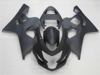 2004-2005 Noir Mat GSXR 600/750 Carénage Moto