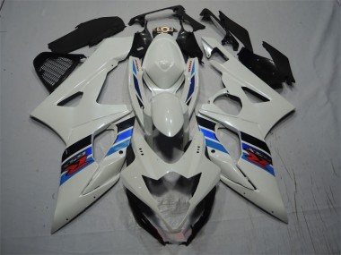 2005-2006 Blanc Bleu GSXR 1000 Carénage Moto