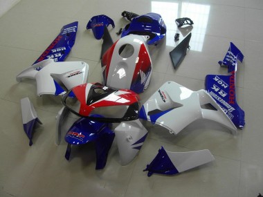 2005-2006 Blanc Bleu Rouge HRC CBR600RR Carénage Moto