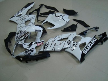 2005-2006 Blanc Corona GSXR 1000 Carénage Moto