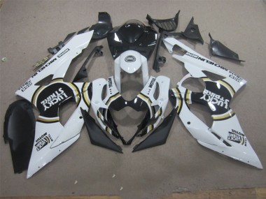 2005-2006 Blanc Lucky Strike Noir Motul GSXR 1000 Carénage Moto