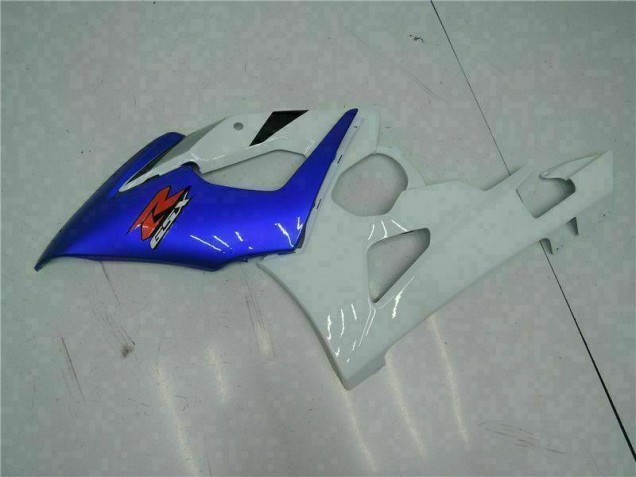 2005-2006 Bleu Blanc GSXR 1000 Carénages Moto