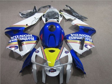 2005-2006 Bleu Blanc Rothmans CBR600RR Carénage Moto