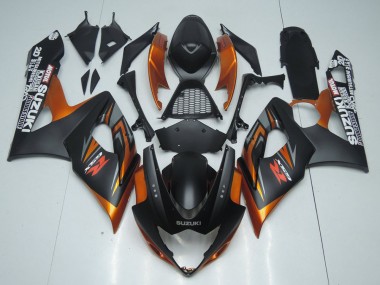 2005-2006 Brun et Noir Mat GSXR 1000 Carénage Moto