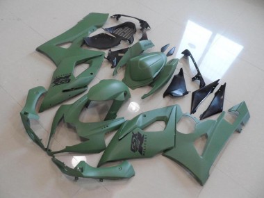 2005-2006 Matte Armée Verte GSXR 1000 Carénage Moto
