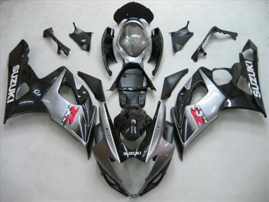 2005-2006 Noir Argent Gris GSXR 1000 Carénage Moto