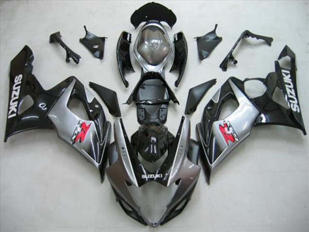 2005-2006 Noir Argent Gris GSXR 1000 Carénage Moto