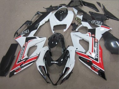 2005-2006 Noir Blanc Rouge GSXR 1000 Carénage Moto