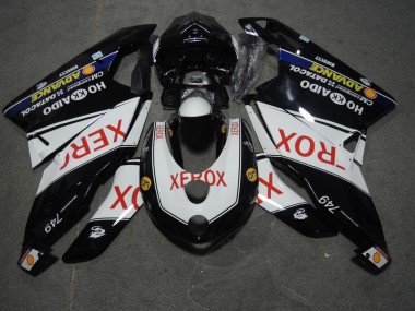 2005-2006 Noir Blanc Xerox Ducati 749 Carénage Moto
