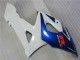 2005-2006 Noir Bleu Blanc GSXR 1000 Carénage Moto