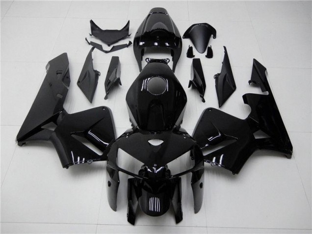 2005-2006 Noir Brillant CBR600RR Carénages Moto