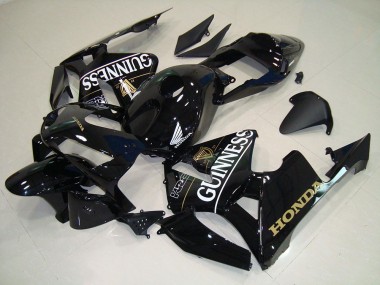2005-2006 Noir Gunness CBR600RR Carénage Moto