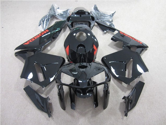 2005-2006 Noir avec Rouge CBR600RR Carénage Moto