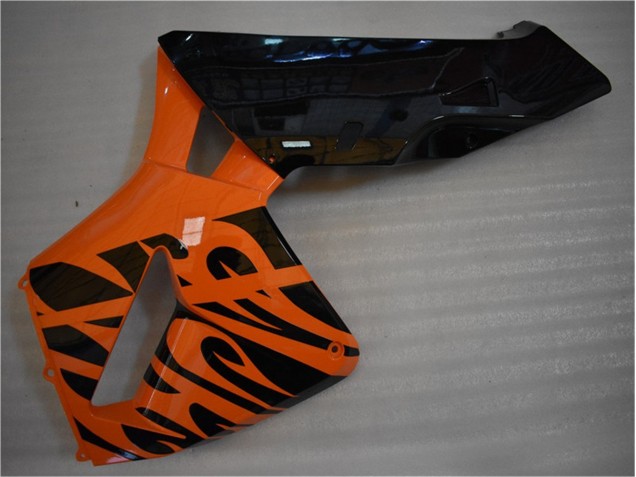 2005-2006 Orange Noir CBR600RR Carénages Moto