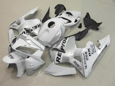 2005-2006 Repsol Blanc Argent CBR600RR Carénage Moto