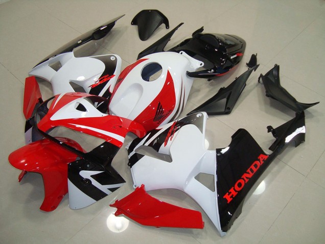 2005-2006 Rouge Blanc Noir CBR600RR Carénage Moto
