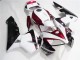 2005-2006 Rouge Blanc Noir CBR600RR Carénages Moto