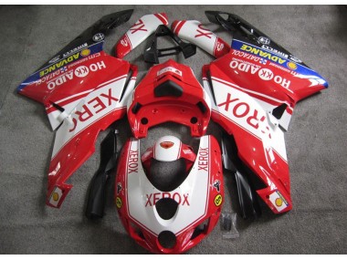 2005-2006 Rouge Blanc Xerox Ducati 749 Carénage Moto