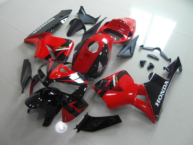 2005-2006 Rouge Noir CBR600RR Carénage Moto