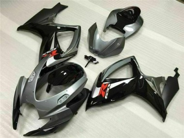 2006-2007 Argent Gris GSXR 600/750 Carénage Moto
