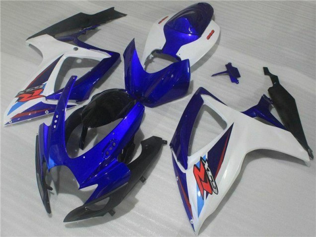 2006-2007 Bleu GSXR 600/750 Kit Carénages Motos Complet