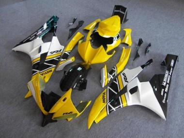 2006-2007 Jaune Noir YZF R6 Carénage Moto