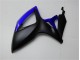 2006-2007 Noir Bleu GSXR 600/750 Carénages Moto