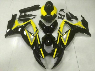 2006-2007 Noir GSXR 600/750 Carénages Moto & Carrosserie