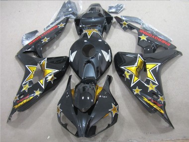 2006-2007 Noir Jaune Énergie DRINK CBR1000RR Carénage Moto