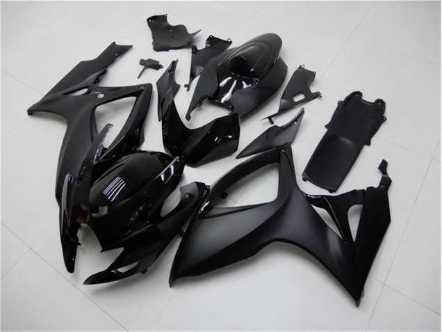 2006-2007 Noir Mat GSXR 600/750 Carénage Moto