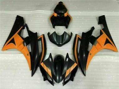2006-2007 Noir Orange YZF R6 Carénage Moto