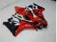 2006-2007 Rouge Noir CBR1000RR Carénages Moto